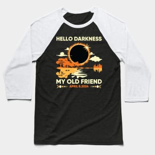 Hello Darkness My Old Friend Baseball T-Shirt